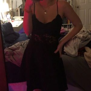 WINDSOR BLACK LACED DRESS